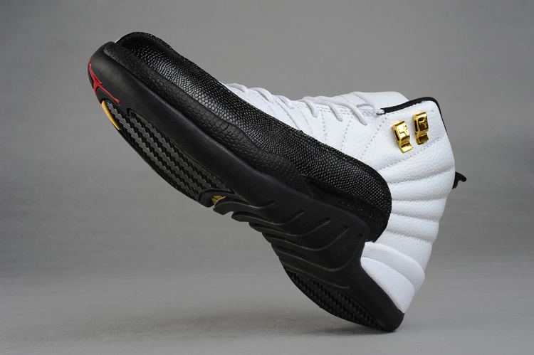 Air Jordan 12 Mens Shoes Aaa Black/White Online